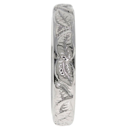 Carrera y Carrera Leaf Ring K18 White Gold Ladies [Used]