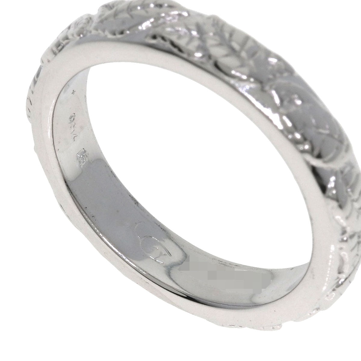 Carrera y Carrera Leaf Ring K18 White Gold Ladies [Used]