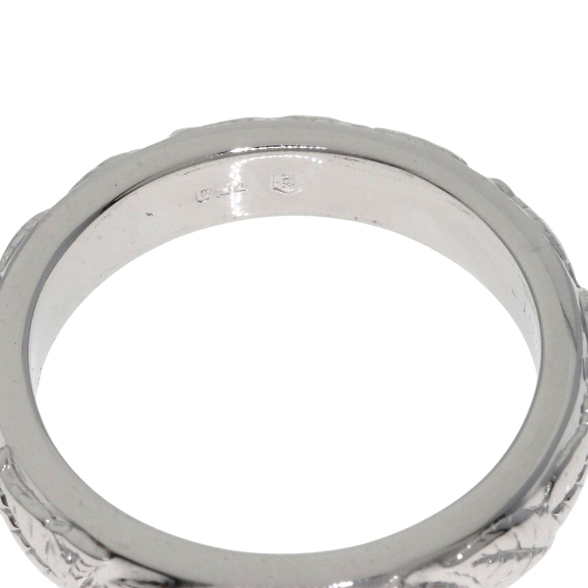 Carrera y Carrera Leaf Ring K18 White Gold Ladies [Used]
