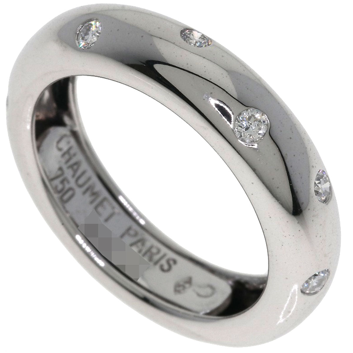 Chaumet Diamond Ring K18 White Gold Ladies [Used]