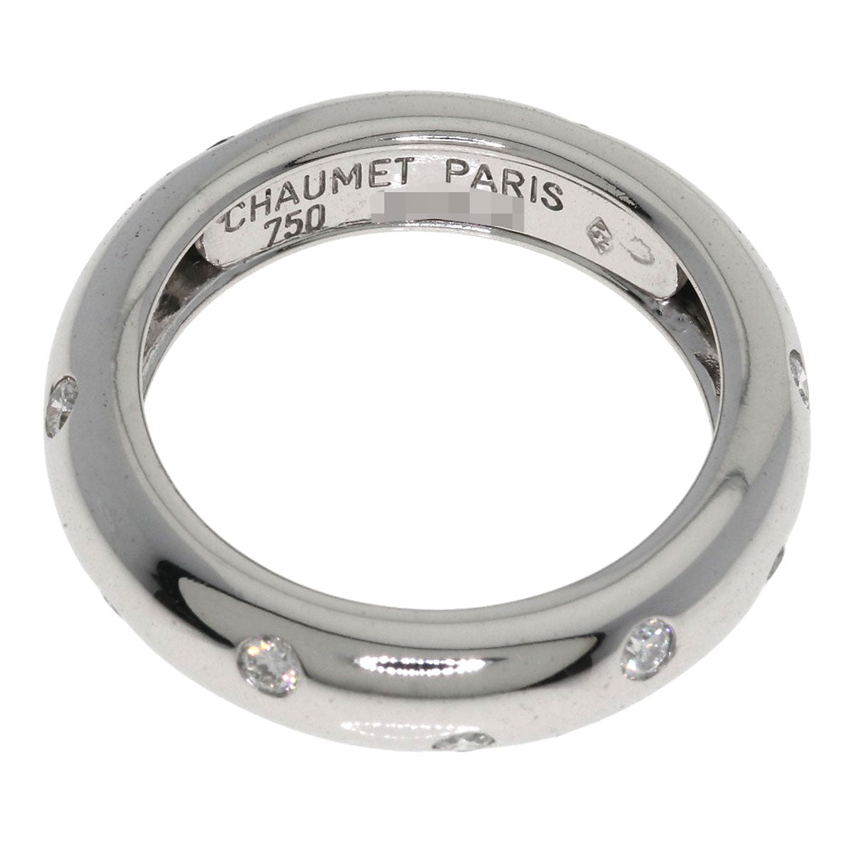 Chaumet Diamond Ring K18 White Gold Ladies [Used]