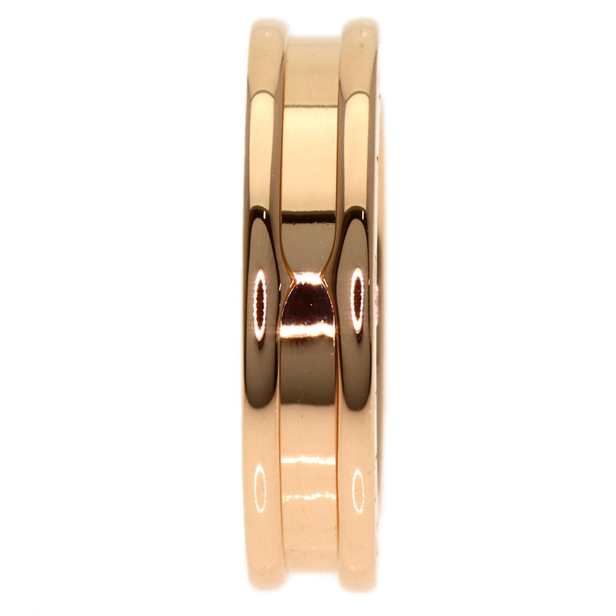 BVLGARI B.zero1 1 band XS #47 Ring K18 Pink Gold Ladies [Used]
