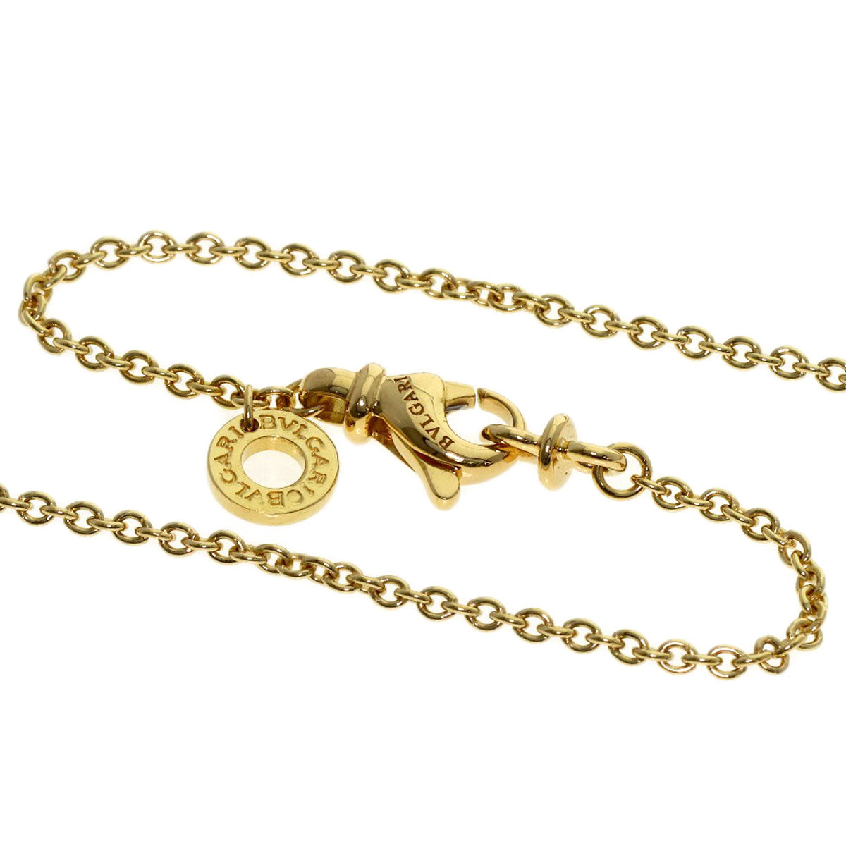 BVLGARI Allegra Multi Stone Necklace K18 Yellow Gold Ladies [Used]