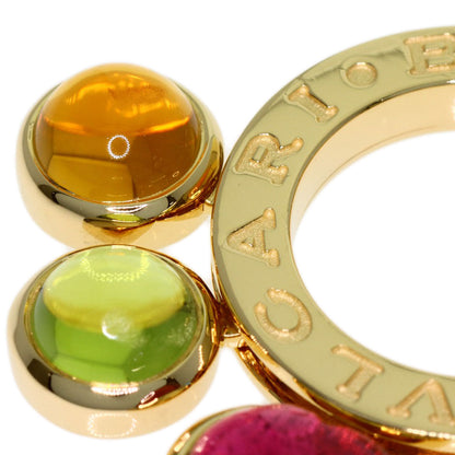 BVLGARI Allegra Multi Stone Necklace K18 Yellow Gold Ladies [Used]