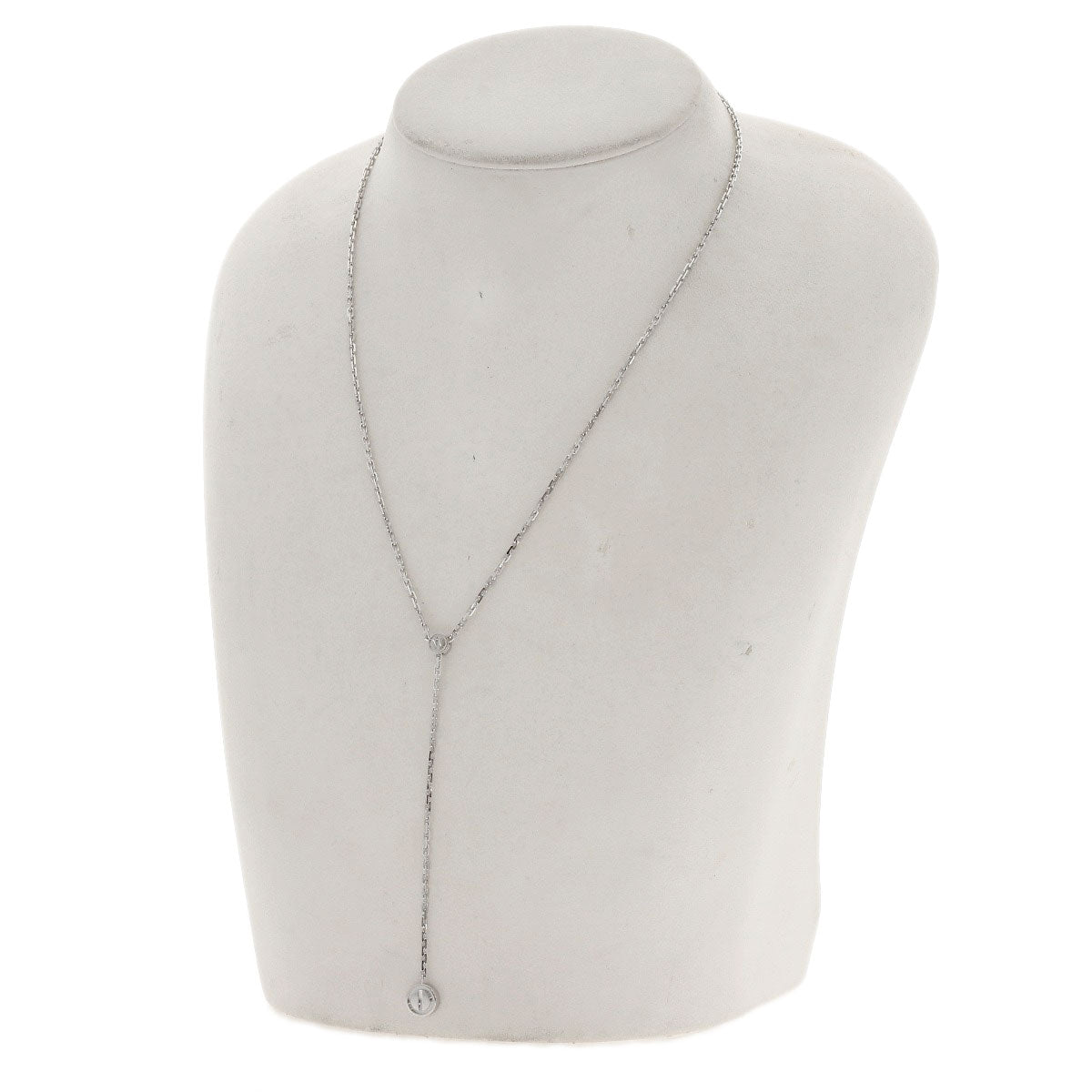 CARTIER Love pastille Necklace K18 White Gold Ladies [Used]