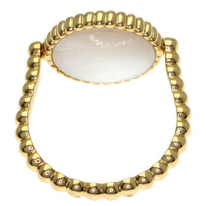 Dior Rose Devan White Shell Diamond #48 Ring K18 Yellow Gold Ladies [Used]