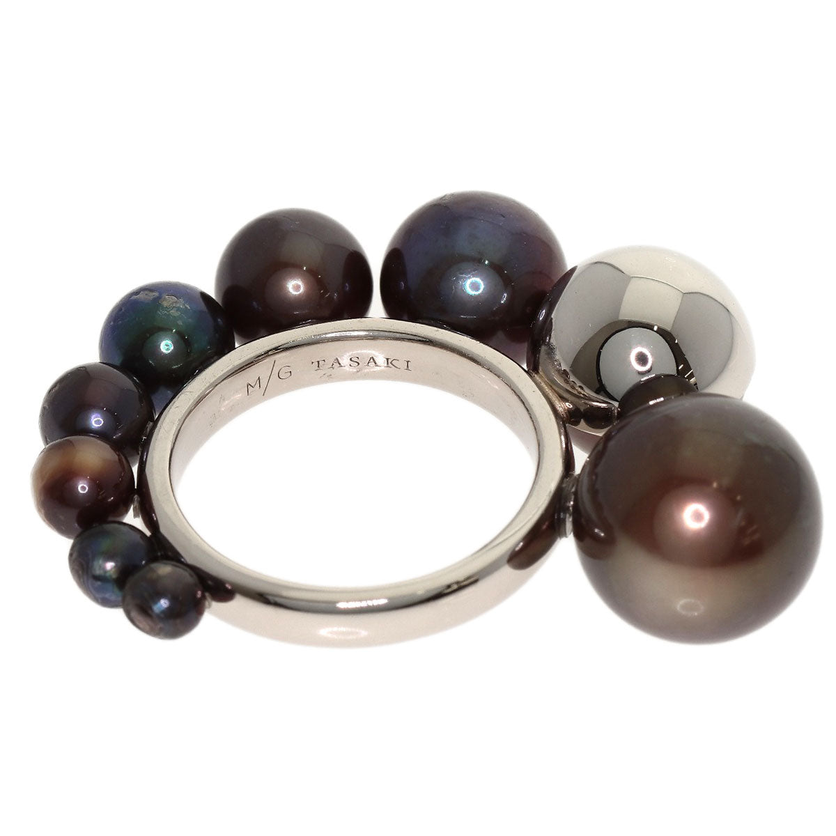 TASAKI M/G Pearl Pearl Ring K18 White Gold Ladies [Used]