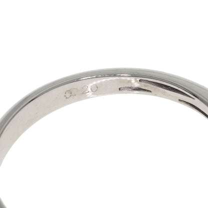 TASAKI Flower motif Diamond Ring K18 White Gold Ladies [Used]