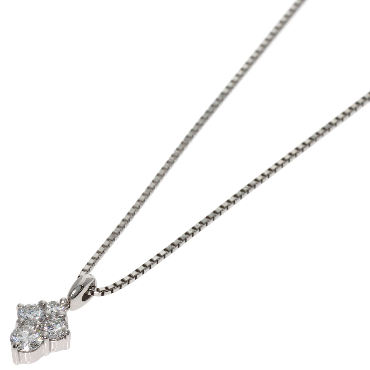 MONNICKENDAM Diamond Necklace Platinum PT850 PT900Ladies [Used]