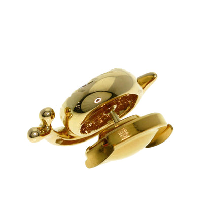 TASAKI Snail motif Diamond Tie pin K18 Yellow Gold mens [Used]