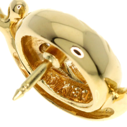 TASAKI Snail motif Diamond Tie pin K18 Yellow Gold mens [Used]