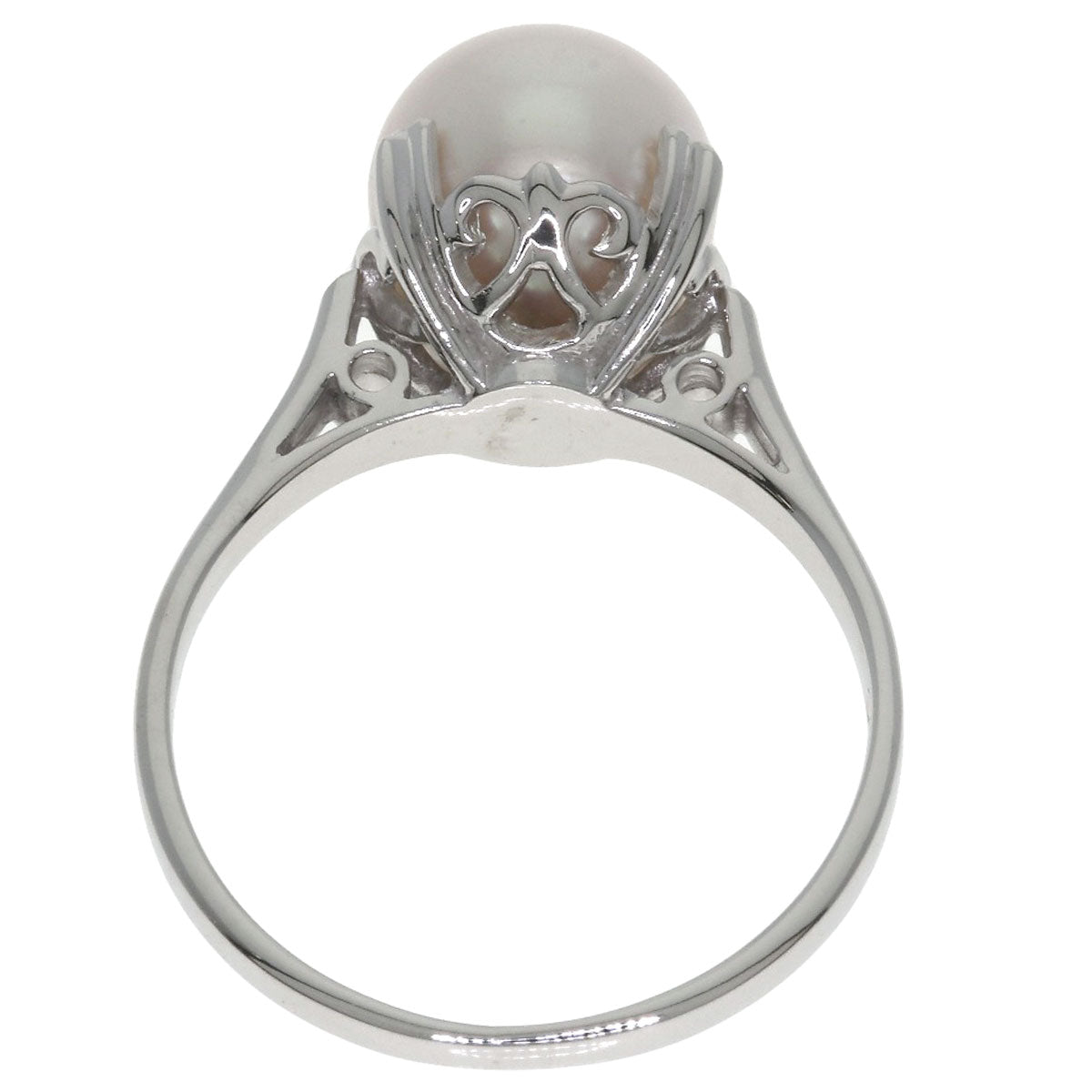 TASAKI Pearl Pearl Ring K14 White Gold Ladies [Used]