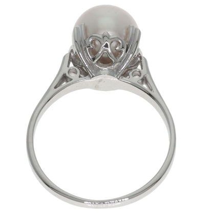 TASAKI Pearl Pearl Ring K14 White Gold Ladies [Used]