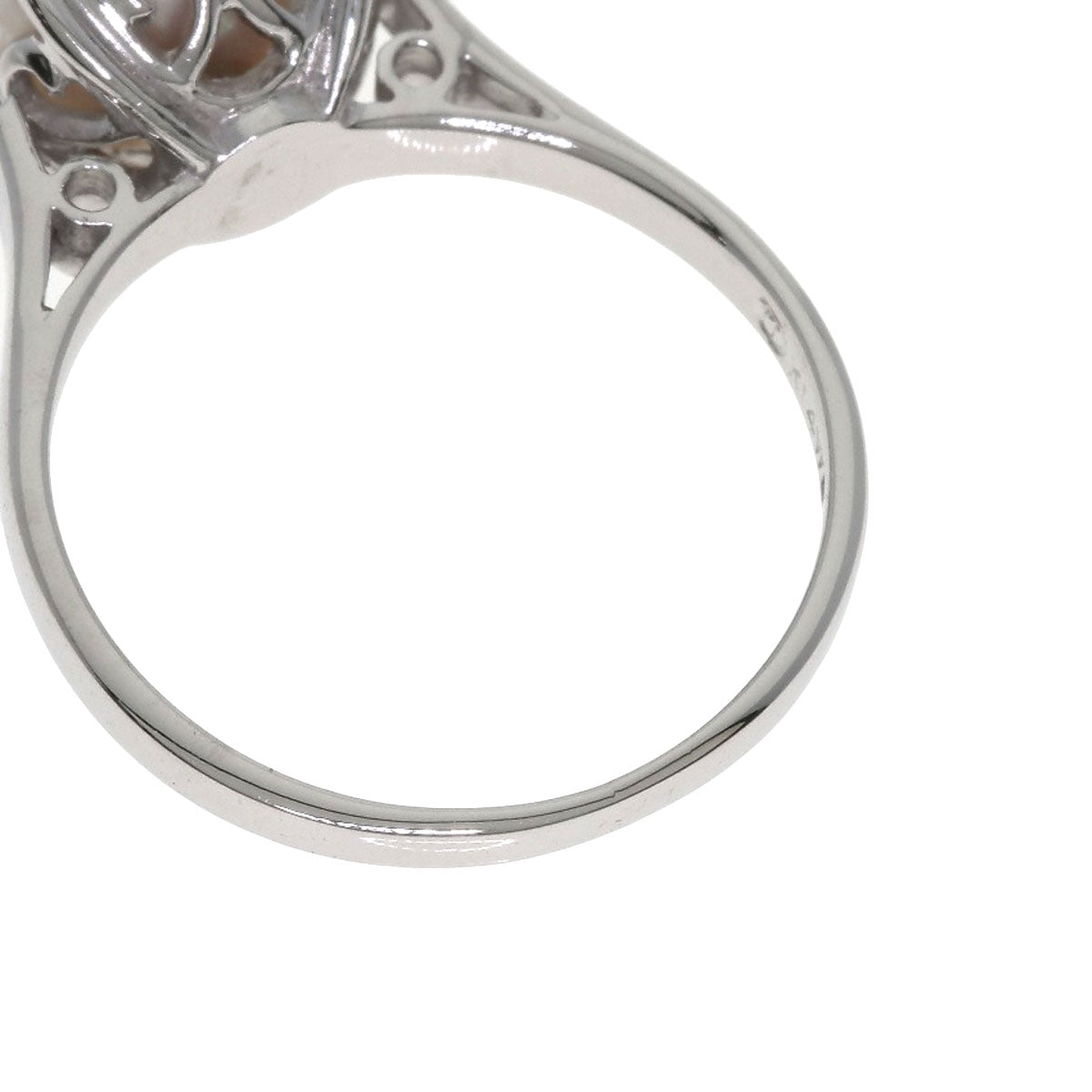 TASAKI Pearl Pearl Ring K14 White Gold Ladies [Used]