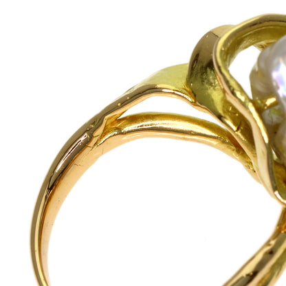 TASAKI Pearl Pearl Ring K18 Yellow Gold Ladies [Used]