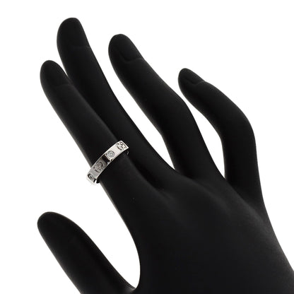 GUCCI Icon 5P Diamond #8 Ring K18 White Gold Ladies [Used]