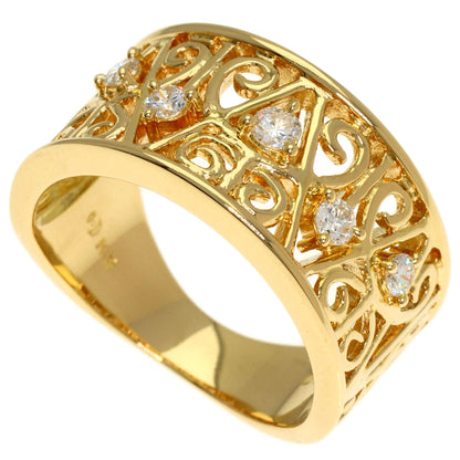 TASAKI Diamond Ring K18 Yellow Gold Ladies [Used]