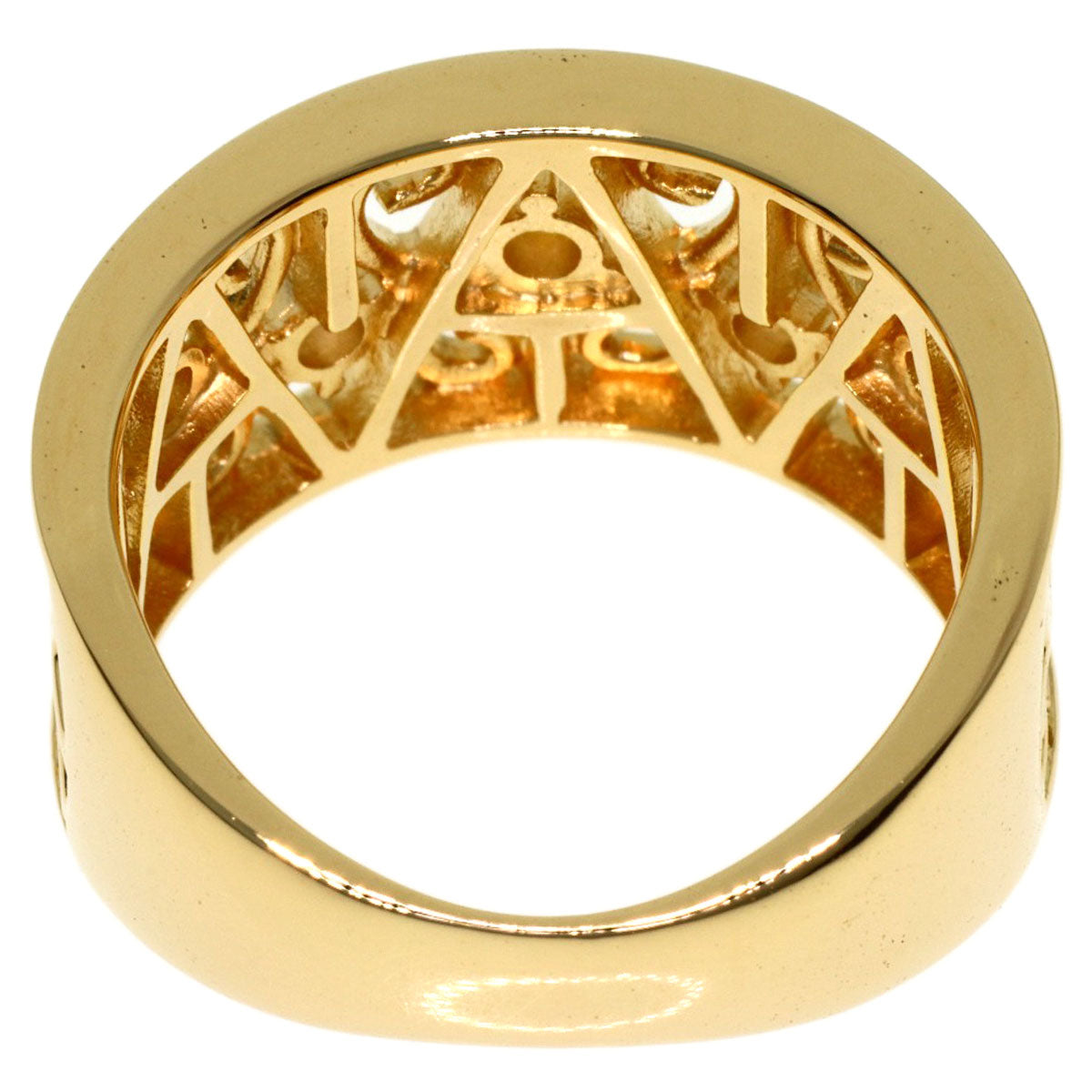 TASAKI Diamond Ring K18 Yellow Gold Ladies [Used]