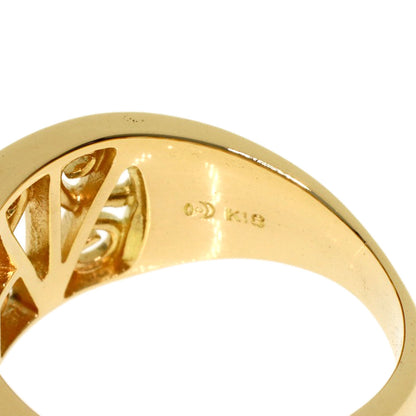 TASAKI Diamond Ring K18 Yellow Gold Ladies [Used]