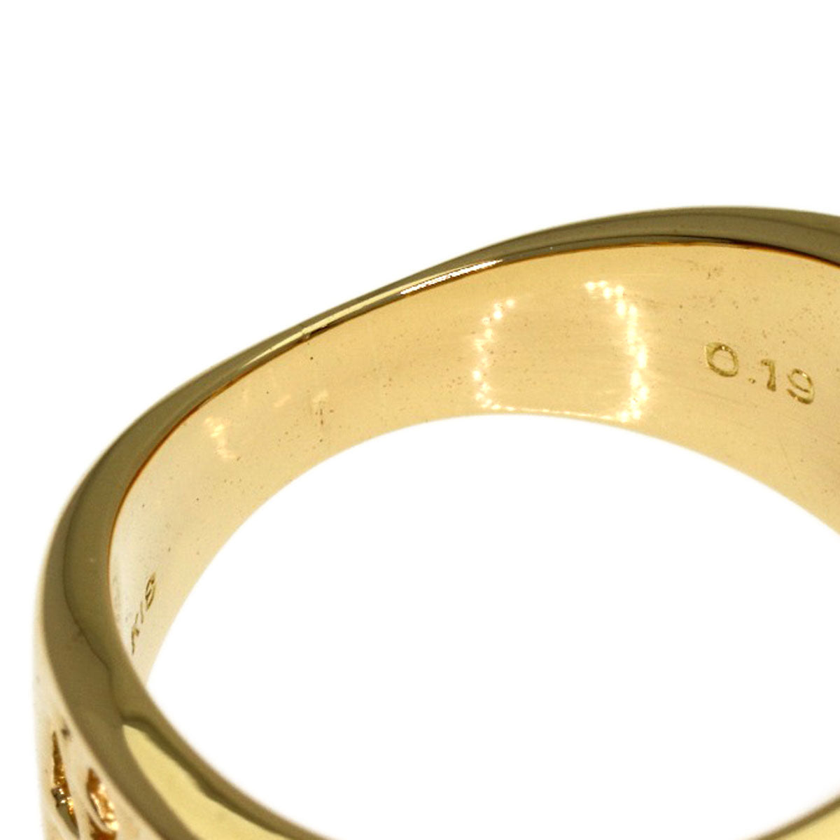 TASAKI Diamond Ring K18 Yellow Gold Ladies [Used]