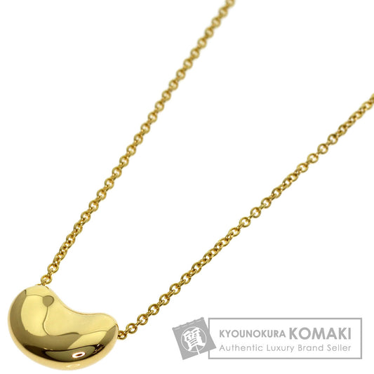 TIFFANY&Co. Bean Necklace K18 Yellow Gold Ladies [Used]