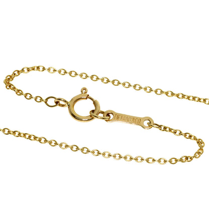 TIFFANY&Co. Bean Necklace K18 Yellow Gold Ladies [Used]