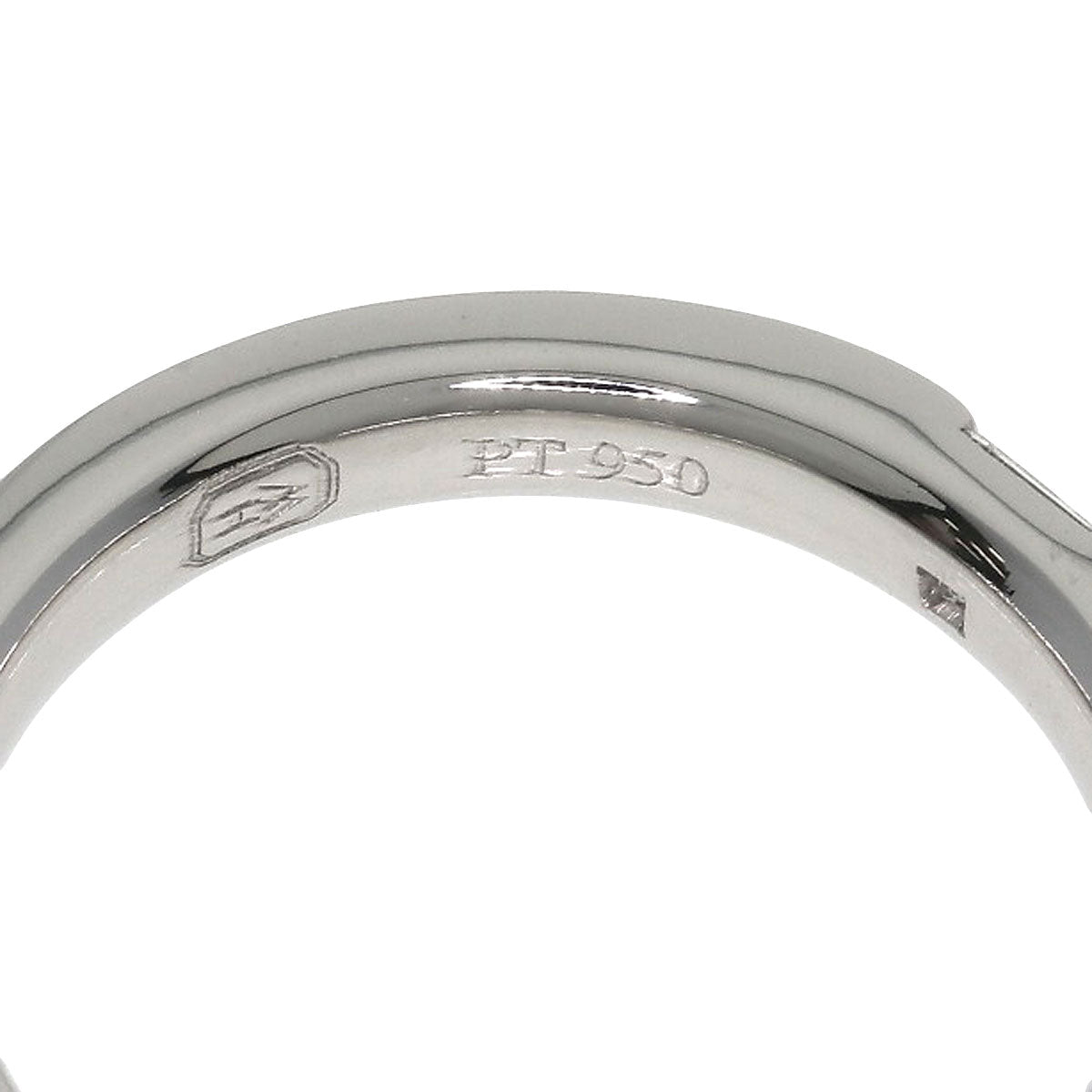 HARRY WINSTON Princess Cut Diamond Band Ring Ring Platinum PT950 Ladies [Used]