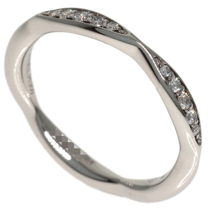CHANEL Half Eternity Diamond #47 Ring Platinum PT950 Ladies [Used]