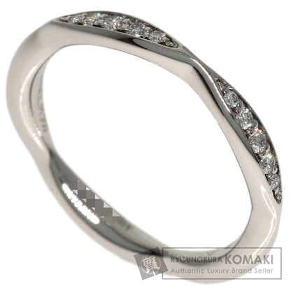 CHANEL Half Eternity Diamond #47 Ring Platinum PT950 Ladies [Used]