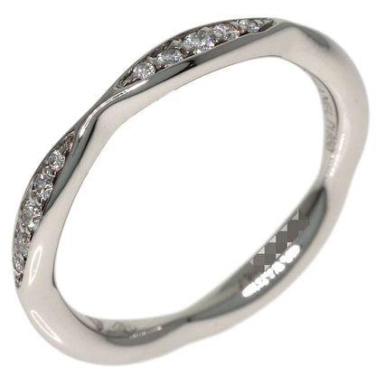 CHANEL Half Eternity Diamond #47 Ring Platinum PT950 Ladies [Used]