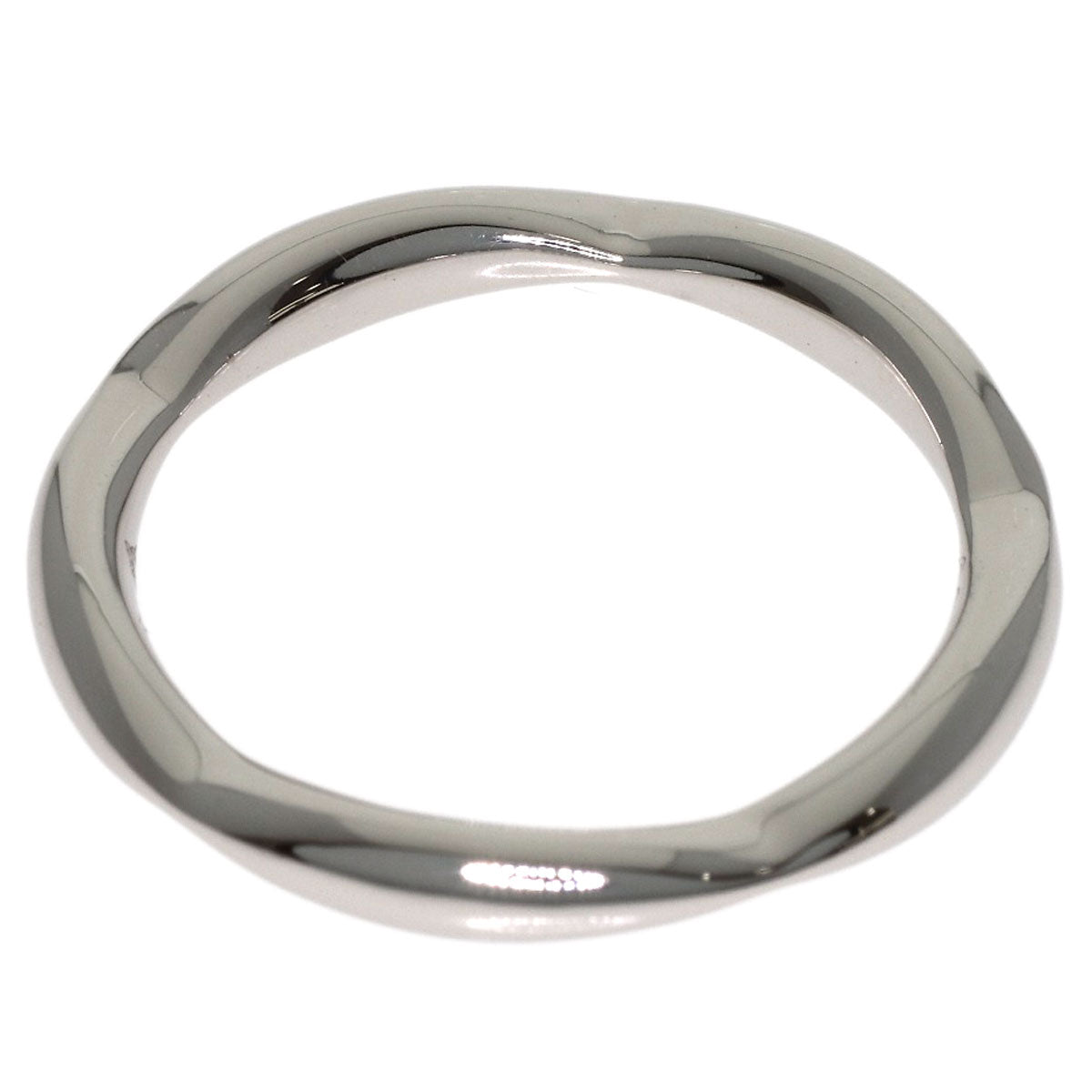CHANEL Half Eternity Diamond #47 Ring Platinum PT950 Ladies [Used]