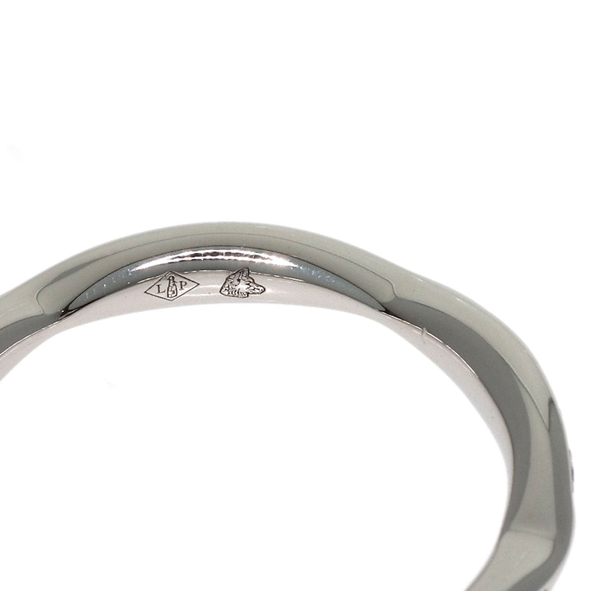 CHANEL Half Eternity Diamond #47 Ring Platinum PT950 Ladies [Used]