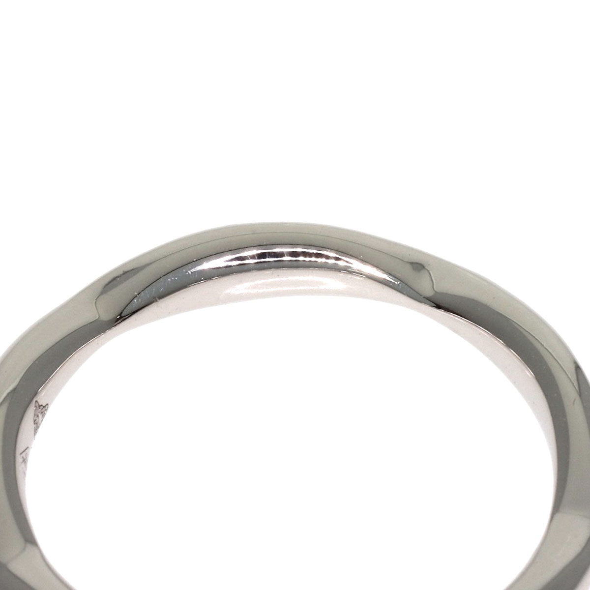 CHANEL Half Eternity Diamond #47 Ring Platinum PT950 Ladies [Used]
