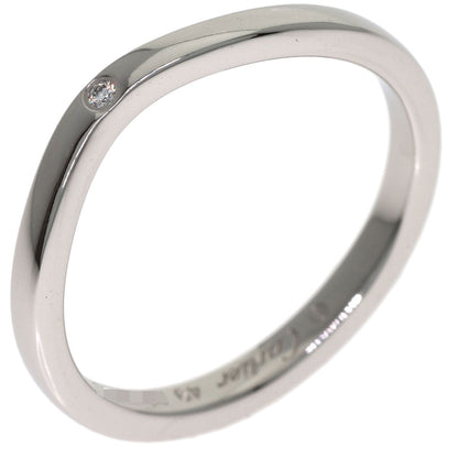 CARTIER Ballerina 3P Diamond #49 Ring Platinum PT950 Ladies [Used]
