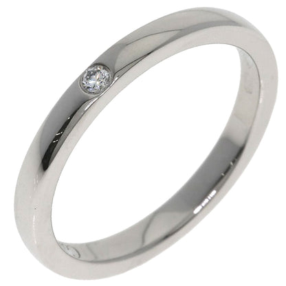 CARTIER Wedding 1P Diamond #46 Ring Platinum PT950 Ladies [Used]