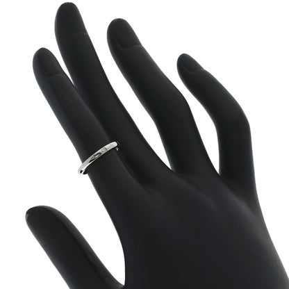 CARTIER Wedding 1P Diamond #46 Ring Platinum PT950 Ladies [Used]