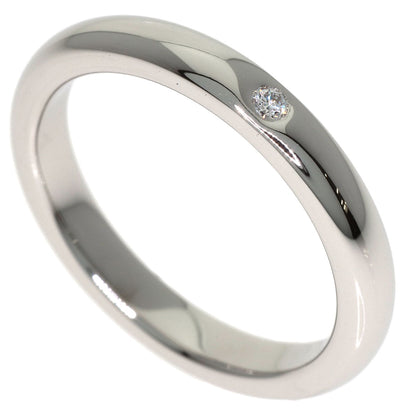 TIFFANY&Co. Wedding 1P Diamond Ring Platinum PT950 Ladies [Used]