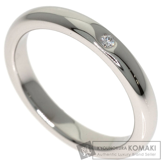 TIFFANY&Co. Wedding 1P Diamond Ring Platinum PT950 Ladies [Used]