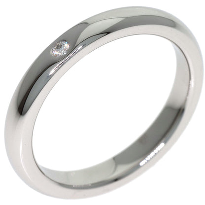 TIFFANY&Co. Wedding 1P Diamond Ring Platinum PT950 Ladies [Used]