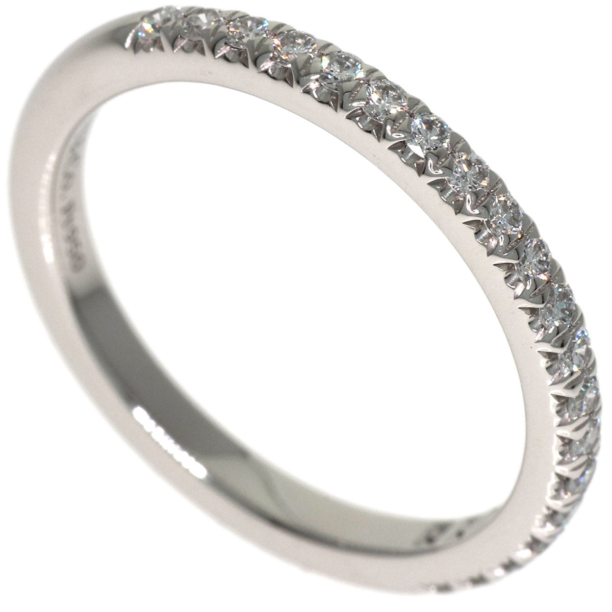 TIFFANY&Co. Nova Half Eternity Diamond Ring Platinum PT950 Ladies [Used]