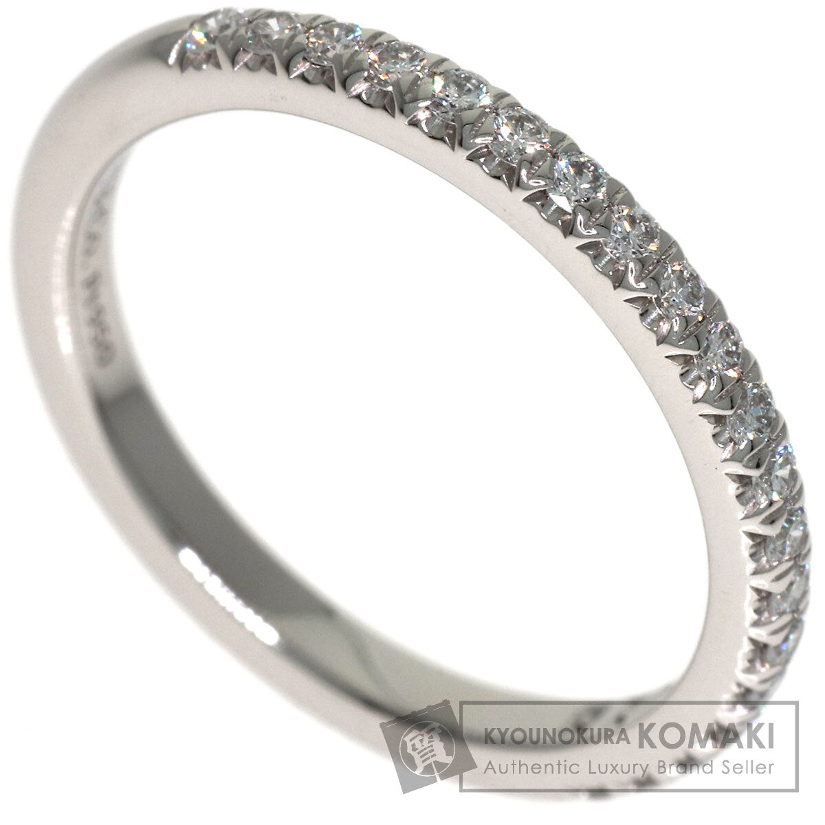 TIFFANY&Co. Nova Half Eternity Diamond Ring Platinum PT950 Ladies [Used]