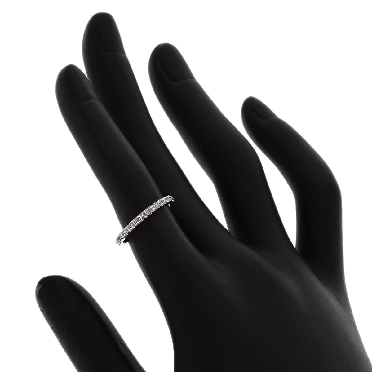 TIFFANY&Co. Nova Half Eternity Diamond Ring Platinum PT950 Ladies [Used]