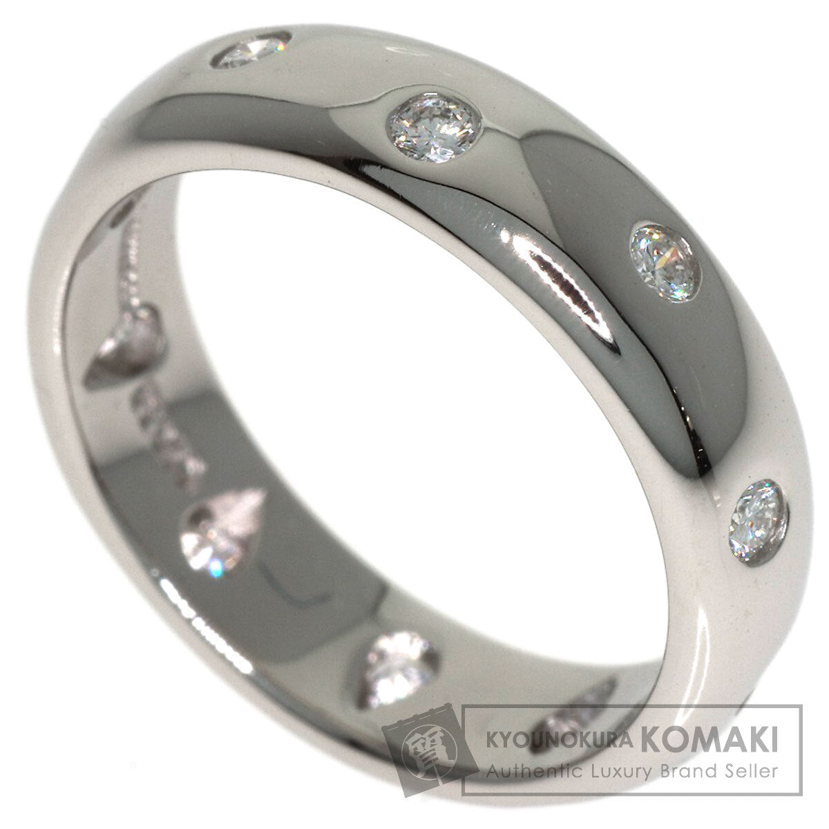 TIFFANY&Co. Dots Diamond Ring Platinum PT950 Ladies [Used]