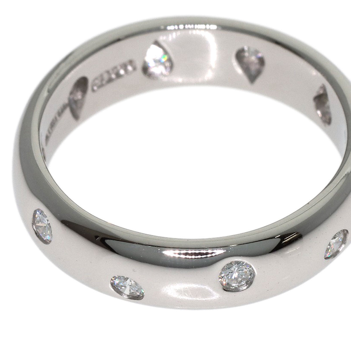 TIFFANY&Co. Dots Diamond Ring Platinum PT950 Ladies [Used]