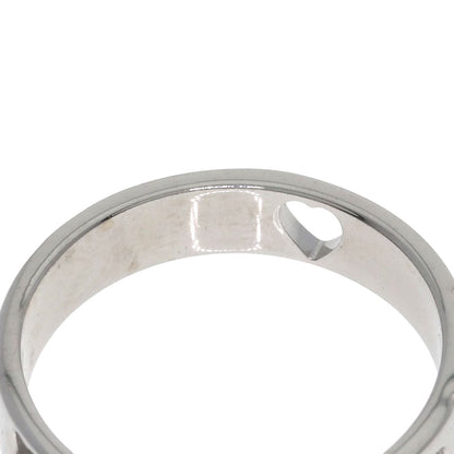 GUCCI Amor Heart 10P Diamond #8 Ring K18 White Gold Ladies [Used]