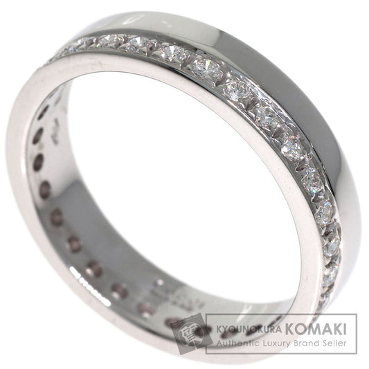 GUCCI Full eternity Diamond Ring K18 White Gold Ladies [Used]