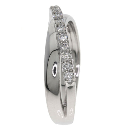 Ponte Vecchio Diamond Ring K18 White Gold Ladies [Used]