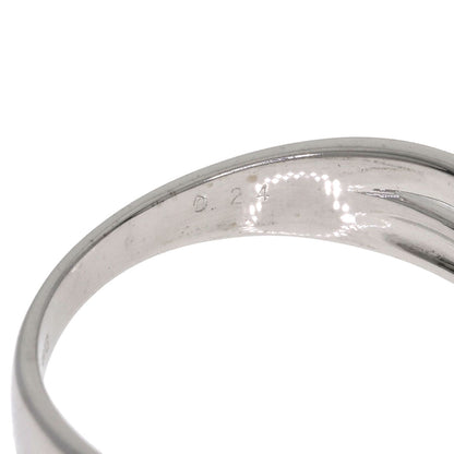 Ponte Vecchio Diamond Ring K18 White Gold Ladies [Used]