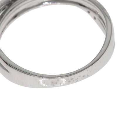 Ponte Vecchio Diamond Ring K18 White Gold Ladies [Used]
