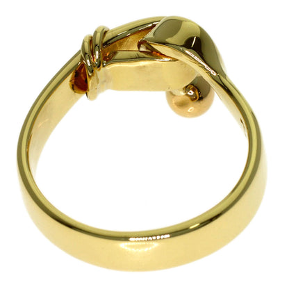 TIFFANY&Co. Hook & Eye Ring K18 Yellow Gold Ladies [Used]